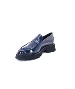 Ivoire-354 Ivoire 108606 Cuir Vernis Marine*Femme Mocassins