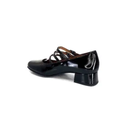 Ivoire0036a Ivoire 710 Cuir Vernis Noir*Femme Ballerines