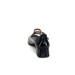 Ivoire0036a Ivoire 710 Cuir Vernis Noir*Femme Ballerines