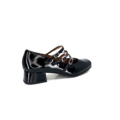Ivoire0036a Ivoire 710 Cuir Vernis Noir*Femme Ballerines