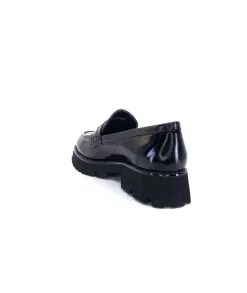 Ivoire-354 Ivoire 108606 Cuir Vernis Noir*Femme Mocassins