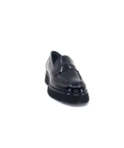 Ivoire-354 Ivoire 108606 Cuir Vernis Noir*Femme Mocassins