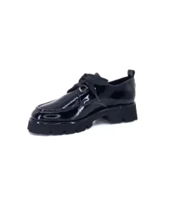 Ivoire-354 Ivoire 108601 Cuir Vernis Noir*Femme Lacets