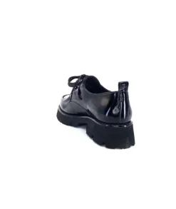 Ivoire-354 Ivoire 108601 Cuir Vernis Noir*Femme Lacets