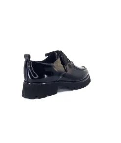 Ivoire-354 Ivoire 108601 Cuir Vernis Noir*Femme Lacets