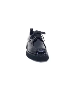 Ivoire-354 Ivoire 108601 Cuir Vernis Noir*Femme Lacets