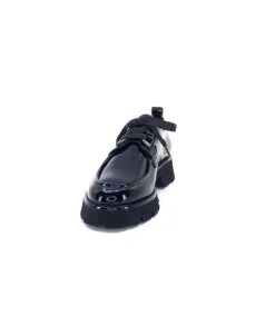 Ivoire-354 Ivoire 108601 Cuir Vernis Noir*Femme Lacets