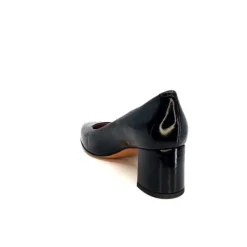 franco russo napoli fgr Ivoire 1601 Cuir Vernis Noir*Femme Escarpins
