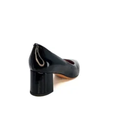 franco russo napoli fgr Ivoire 1601 Cuir Vernis Noir*Femme Escarpins