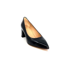 franco russo napoli fgr Ivoire 1601 Cuir Vernis Noir*Femme Escarpins