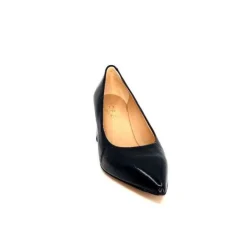 franco russo napoli fgr Ivoire 1601 Cuir Vernis Noir*Femme Escarpins