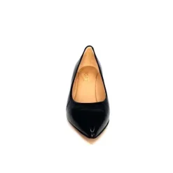 franco russo napoli fgr Ivoire 1601 Cuir Vernis Noir*Femme Escarpins