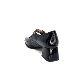 plumers Ivoire 4145 Cuir Vernis Noir*Femme Ballerines