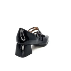 plumers Ivoire 4145 Cuir Vernis Noir*Femme Ballerines