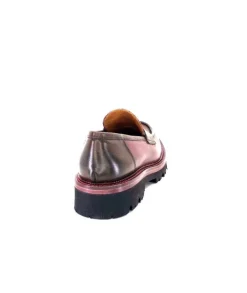 Ivoire0156 Ivoire 3276 Cuir Vino Mattone*Femme Mocassins