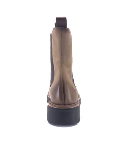 Ivoire0104a Ivoire 50197 Cuir Vintage Vison*Femme Bottines