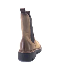 Ivoire0104a Ivoire 50197 Cuir Vintage Vison*Femme Bottines