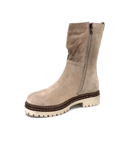 Ivoire-354 Ivoire 108517 Daim Beige*Femme Fourrées