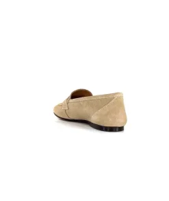 Ivoire0209b Ivoire 10648 Daim Beige*Femme Mocassins