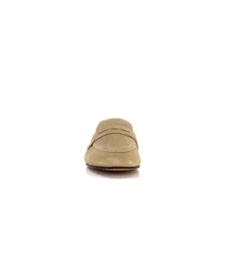 Ivoire0209b Ivoire 10648 Daim Beige*Femme Mocassins