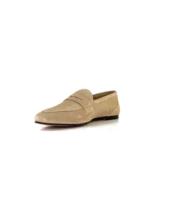 Ivoire0209b Ivoire 10648 Daim Beige*Femme Mocassins
