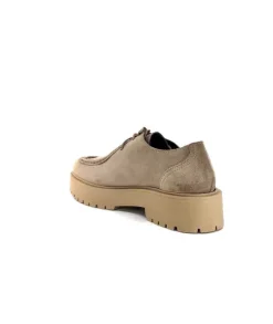 Ivoire0351a Ivoire 7325225 Daim Beige*Femme Lacets
