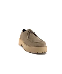 Ivoire0351a Ivoire 7325225 Daim Beige*Femme Lacets