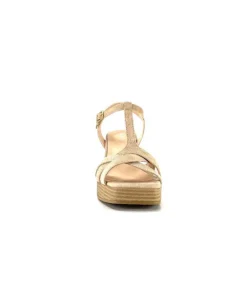 Ivoire0104a Ivoire 51292 Daim Beige*Femme Sandales