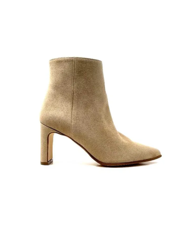 Ivoire0104a Ivoire 51059 Daim Beige*Femme Bottines Eté