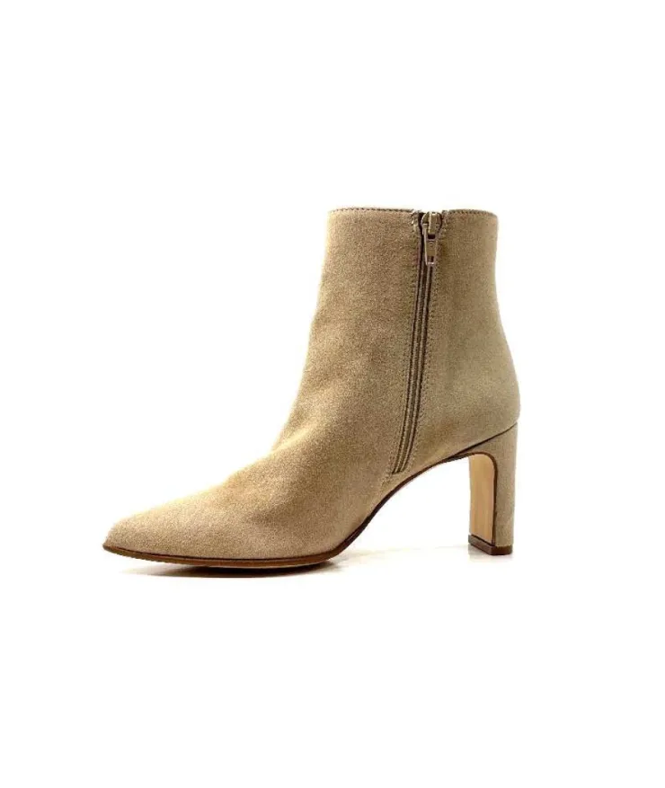 Ivoire0104a Ivoire 51059 Daim Beige*Femme Bottines Eté