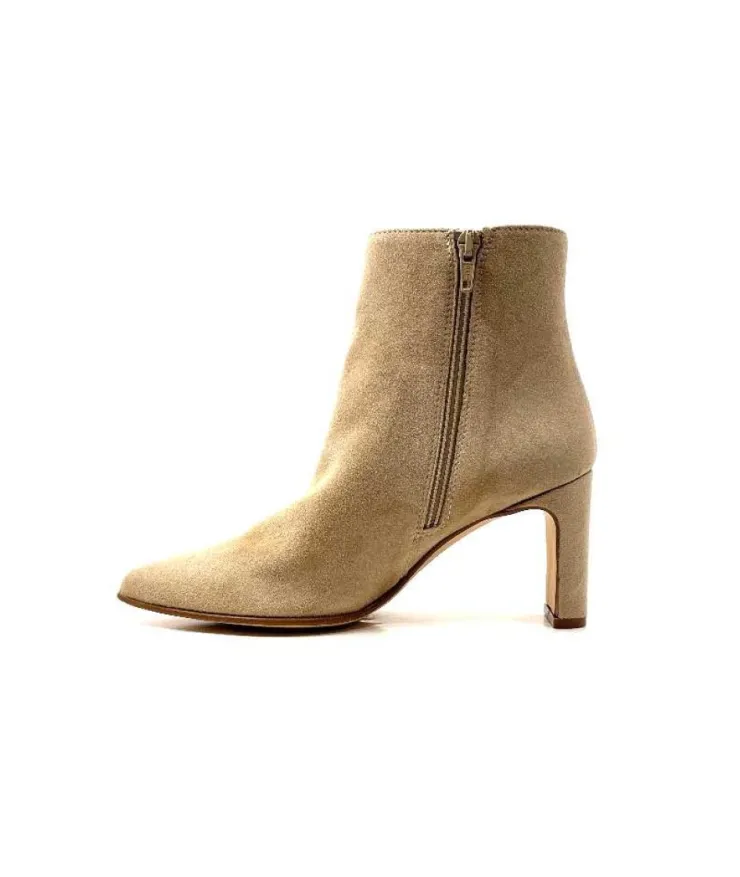 Ivoire0104a Ivoire 51059 Daim Beige*Femme Bottines Eté