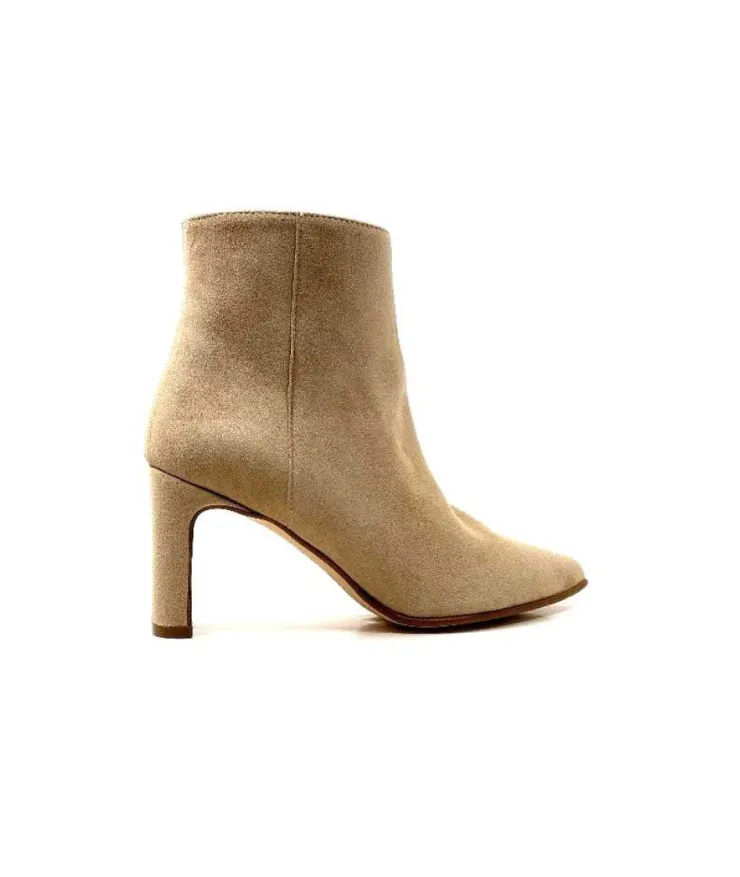 Ivoire0104a Ivoire 51059 Daim Beige*Femme Bottines Eté