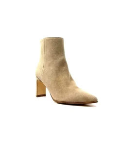 Ivoire0104a Ivoire 51059 Daim Beige*Femme Bottines Eté