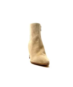 Ivoire0104a Ivoire 51059 Daim Beige*Femme Bottines Eté