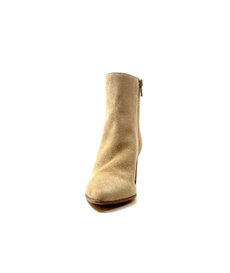 Ivoire0104a Ivoire 51059 Daim Beige*Femme Bottines Eté