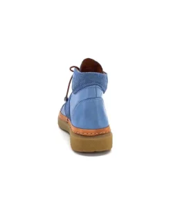 355-ivoire Ivoire 24721 Daim Bleu*Femme Bottines