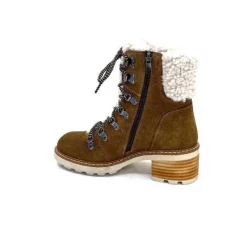 Ivoire-354 Ivoire 109371 Daim Camel*Femme Fourrées