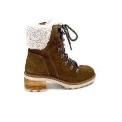 Ivoire-354 Ivoire 109371 Daim Camel*Femme Fourrées