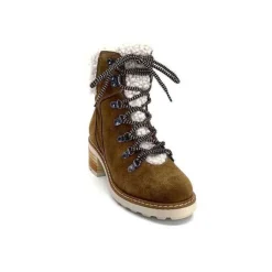 Ivoire-354 Ivoire 109371 Daim Camel*Femme Fourrées