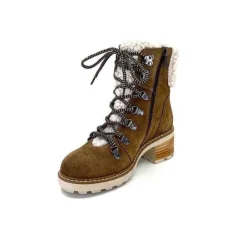 Ivoire-354 Ivoire 109371 Daim Camel*Femme Fourrées
