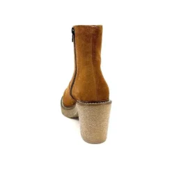 Ivoire0104a Ivoire 52245 Daim Cognac*Femme Bottines