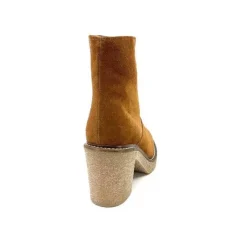 Ivoire0104a Ivoire 52245 Daim Cognac*Femme Bottines