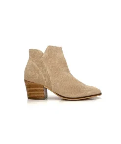 Ivoire0104a Ivoire 45079 Daim Fossile*Femme Bottines Eté