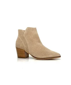 Ivoire0104a Ivoire 45079 Daim Fossile*Femme Bottines Eté