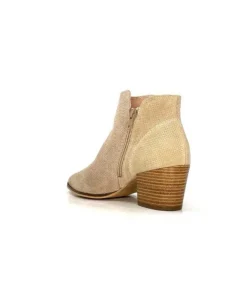 Ivoire0104a Ivoire 45079 Daim Fossile*Femme Bottines Eté