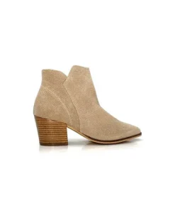 Ivoire0104a Ivoire 45079 Daim Fossile*Femme Bottines Eté