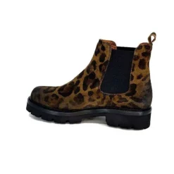 Ivoire0156 Ivoire 3250 Daim Leo Marron*Femme Bottines