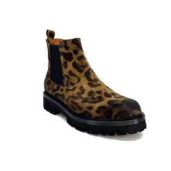 Ivoire0156 Ivoire 3250 Daim Leo Marron*Femme Bottines