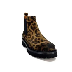 Ivoire0156 Ivoire 3250 Daim Leo Marron*Femme Bottines