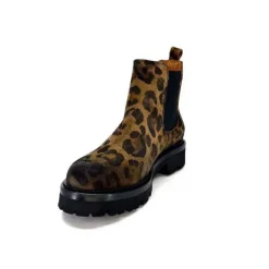 Ivoire0156 Ivoire 3250 Daim Leo Marron*Femme Bottines